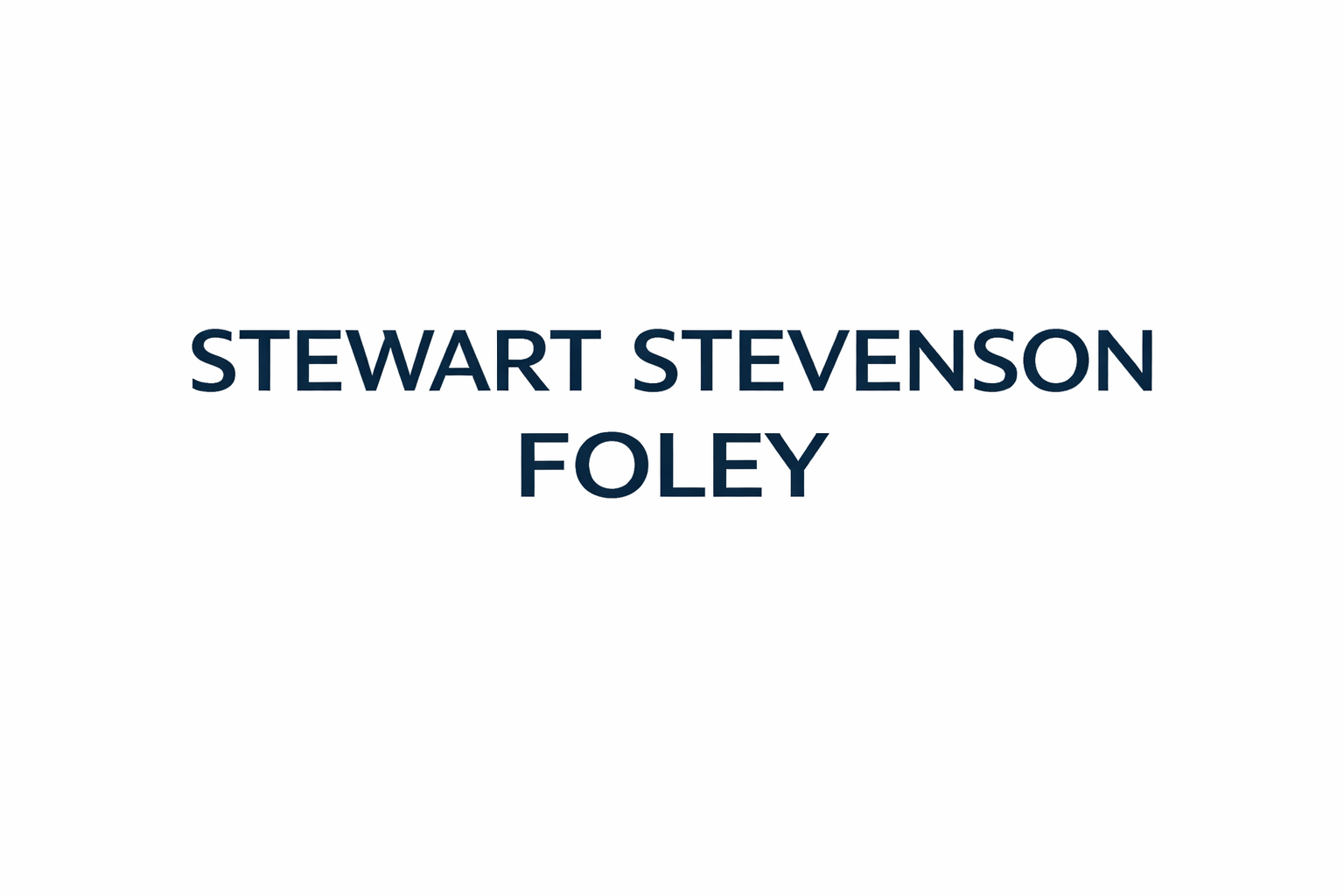 Stewart Stevenson Foley