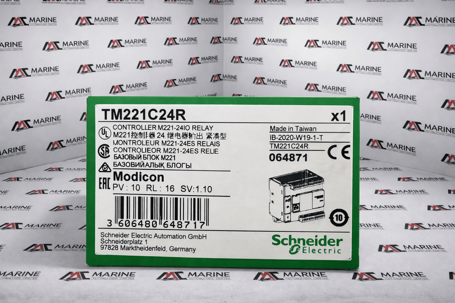 Schneider Electric Tm221c24r Logic Controller thumbnail
