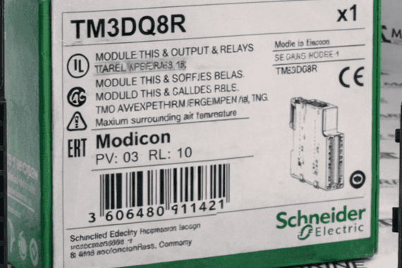 Schneider Electric Modicon TM3DQ8R Discrete Output Module 8 Relay Outputs thumbnail
