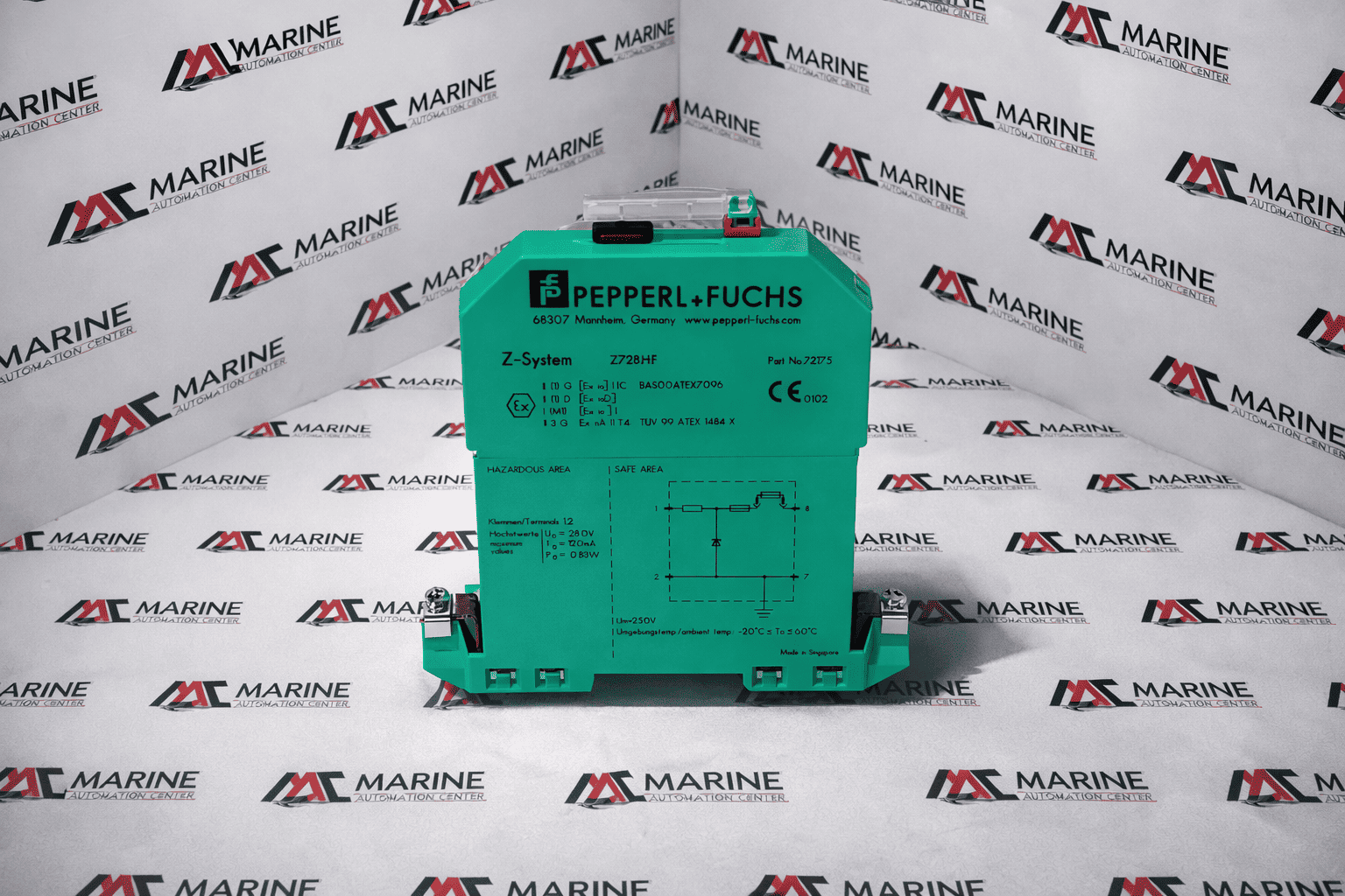 Pepperl+Fuchs Z728hf Zener Barrier 72175 thumbnail