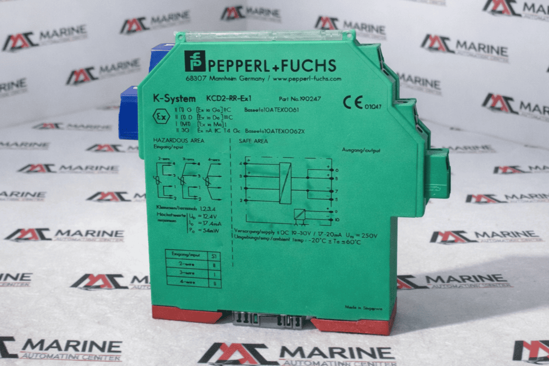 Pepperl+Fuchs KCD2-RR-Ex1 Safety Barrier 190247 thumbnail