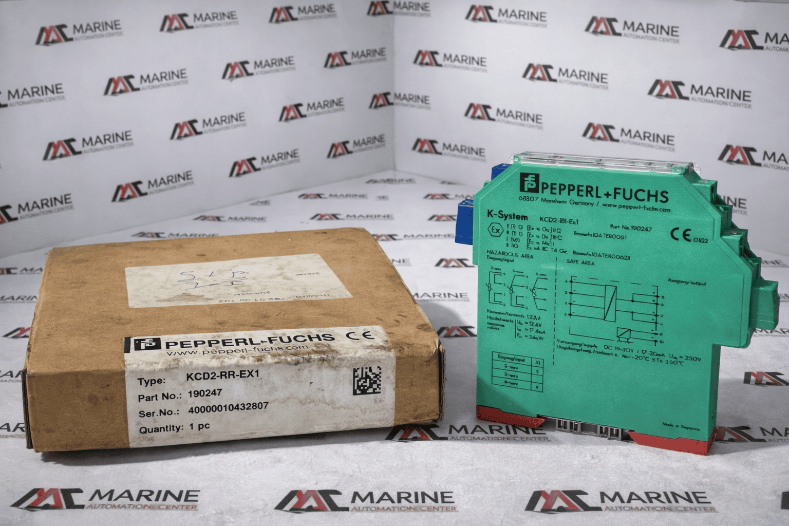 Pepperl+Fuchs KCD2-RR-Ex1 Safety Barrier 190247 thumbnail