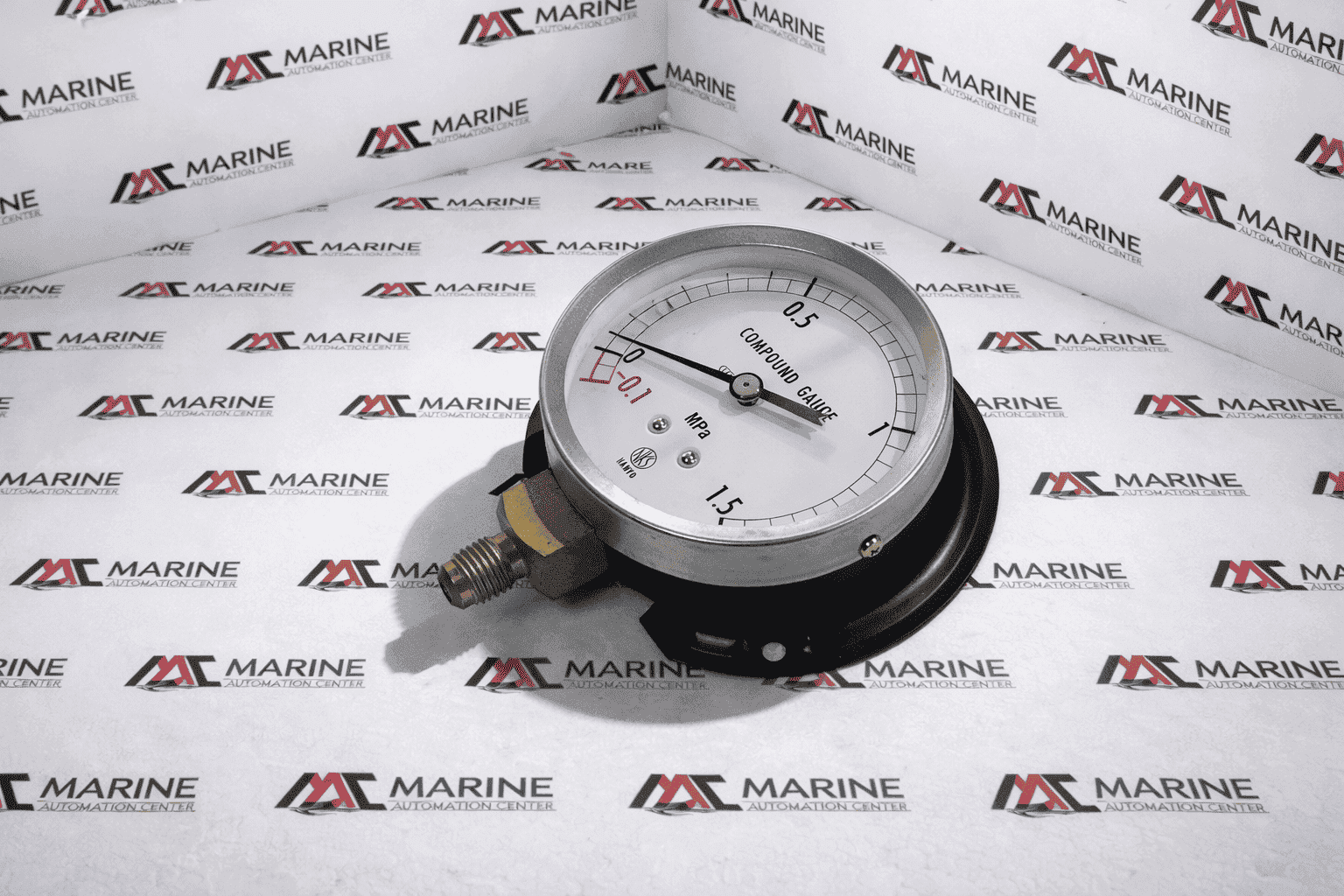 Nagano Bt 1/16 75 X 1.5mpa Compound Gauge