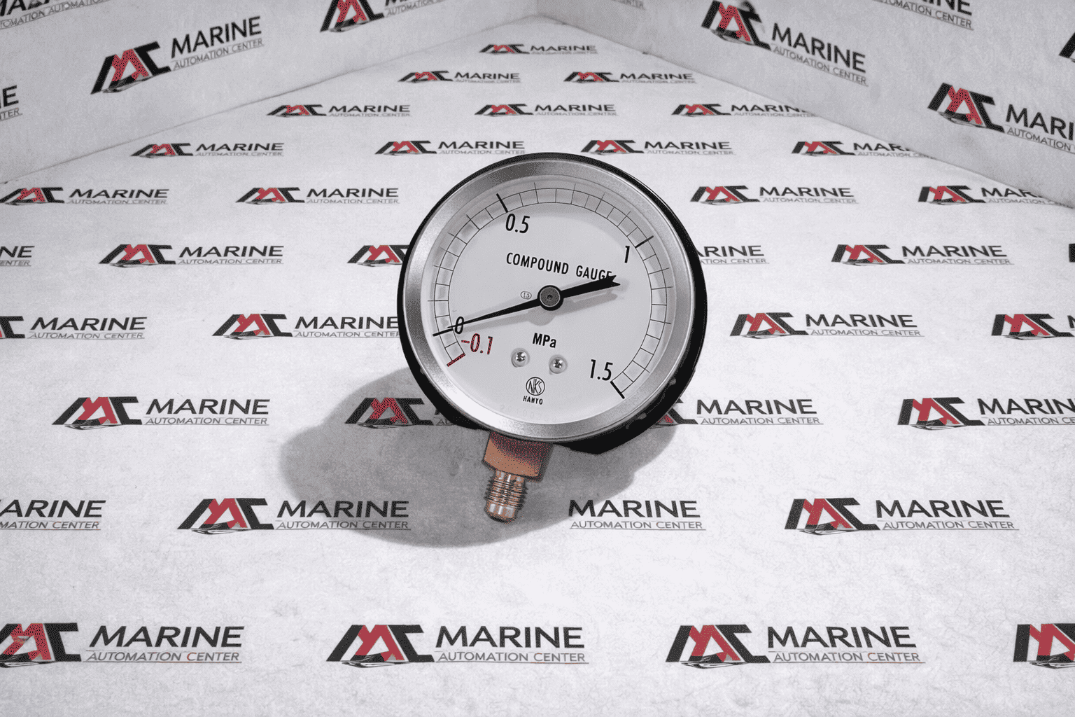 Nagano Bt 1/16 75 X 1.5mpa Compound Gauge thumbnail