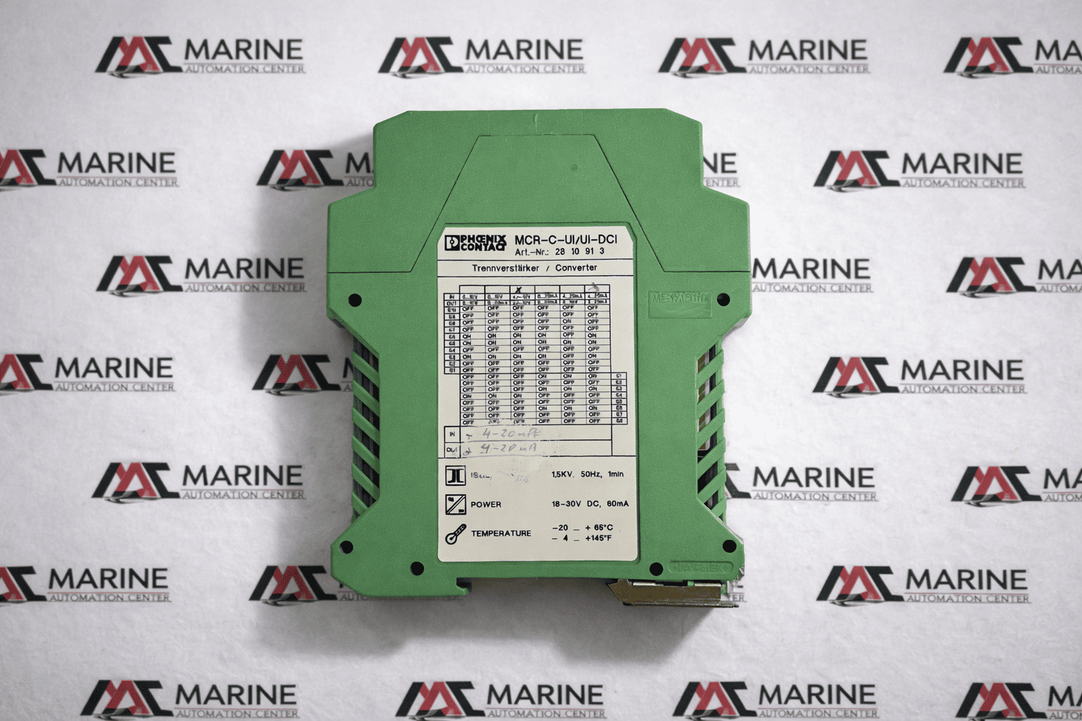 Phoenix Contact Mcr-c-ui/ui-dci Signal Converter Module thumbnail