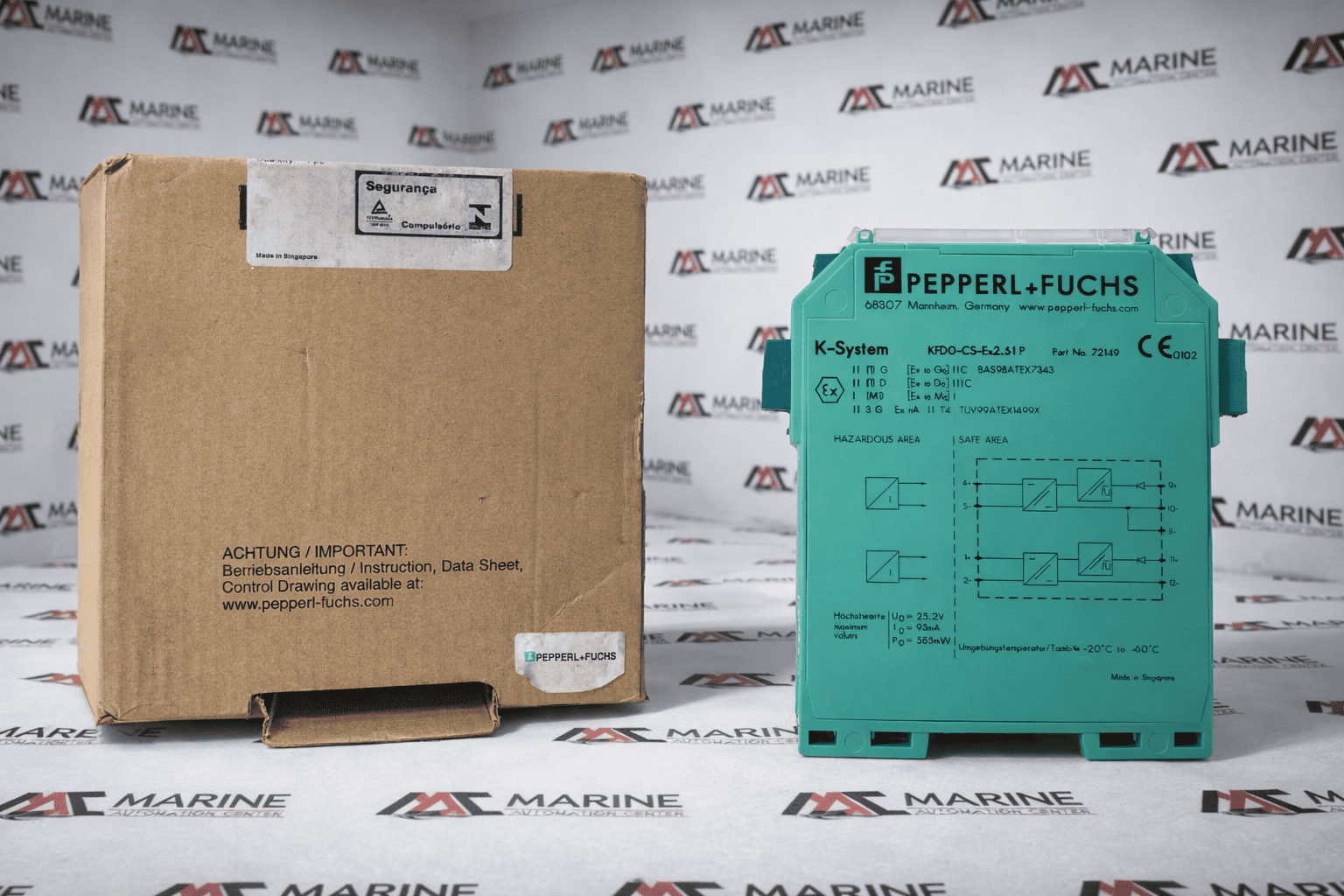 Pepperl+Fuchs kfdo-cs-ex2.51p Current Driver 72149 thumbnail