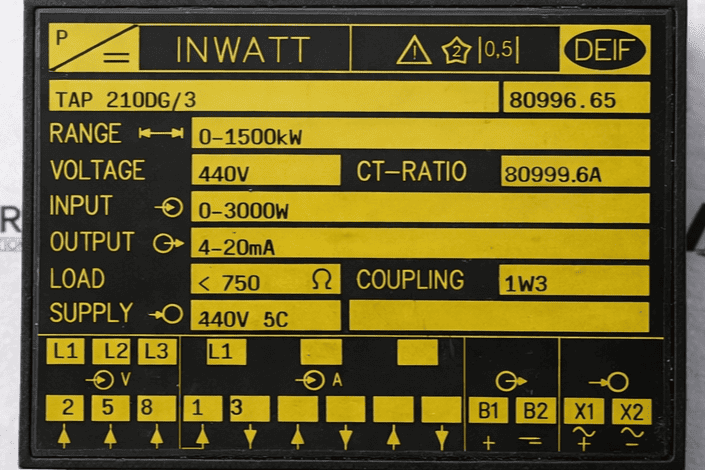 Deif Tap 210dg/3 Inwatt Transducer thumbnail
