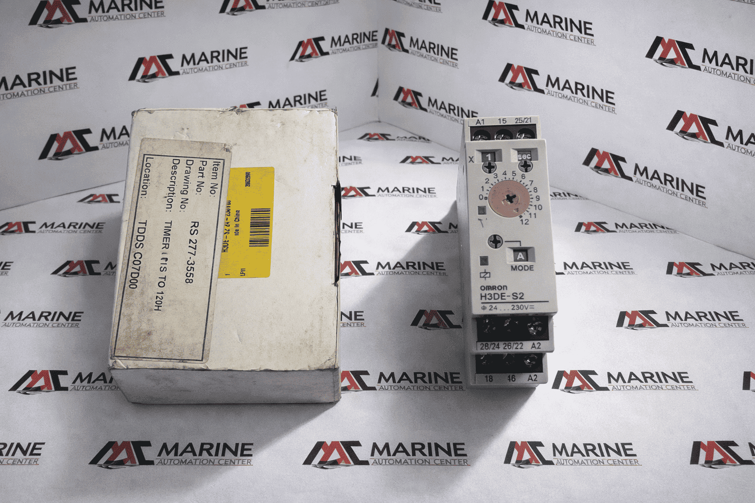 Omron H3de-s2 Time Relay Rs 277-3558 thumbnail