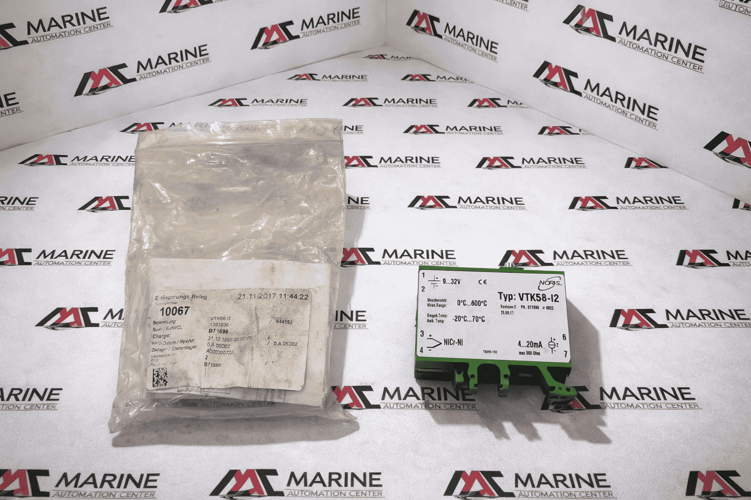 NORIS VTK58-I2 Temperature Transmitter 0–600°C thumbnail