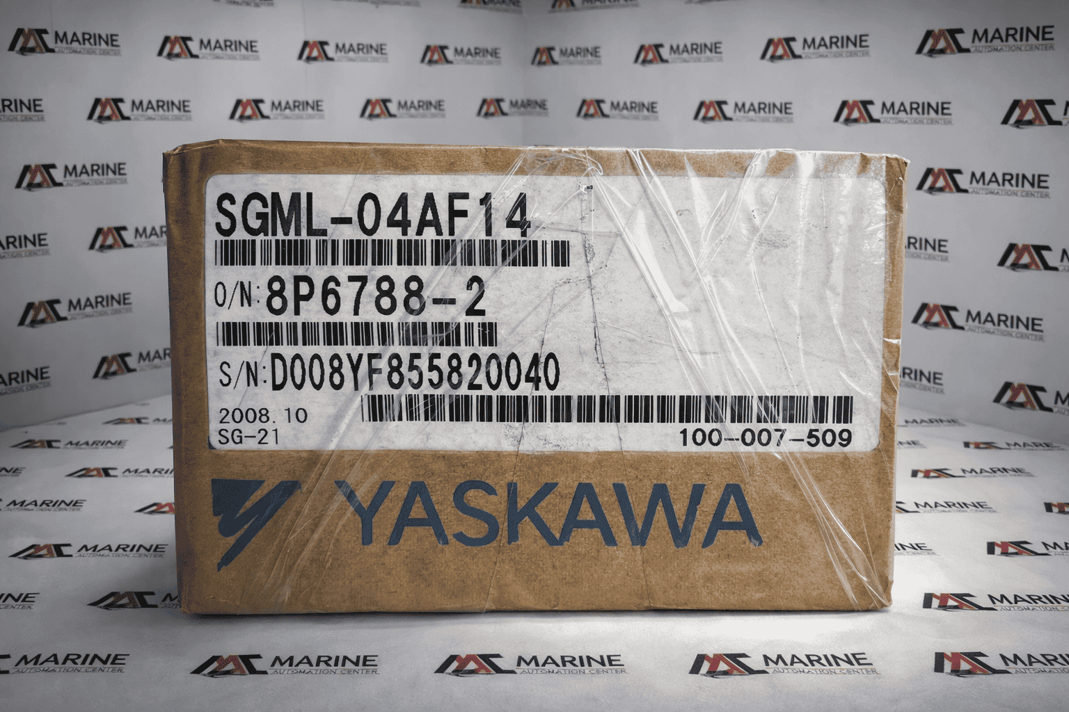 Yaskawa Sgml-04af14 Ac Servo Motor D008YF855820040 thumbnail