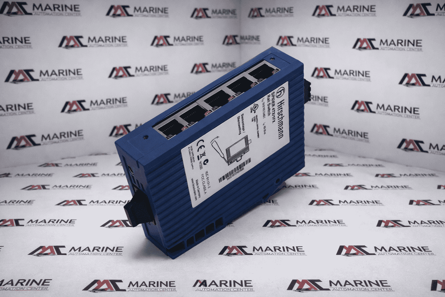 Hirschmann Spider 4tx/1fx Rail Switch 943 221-001 thumbnail