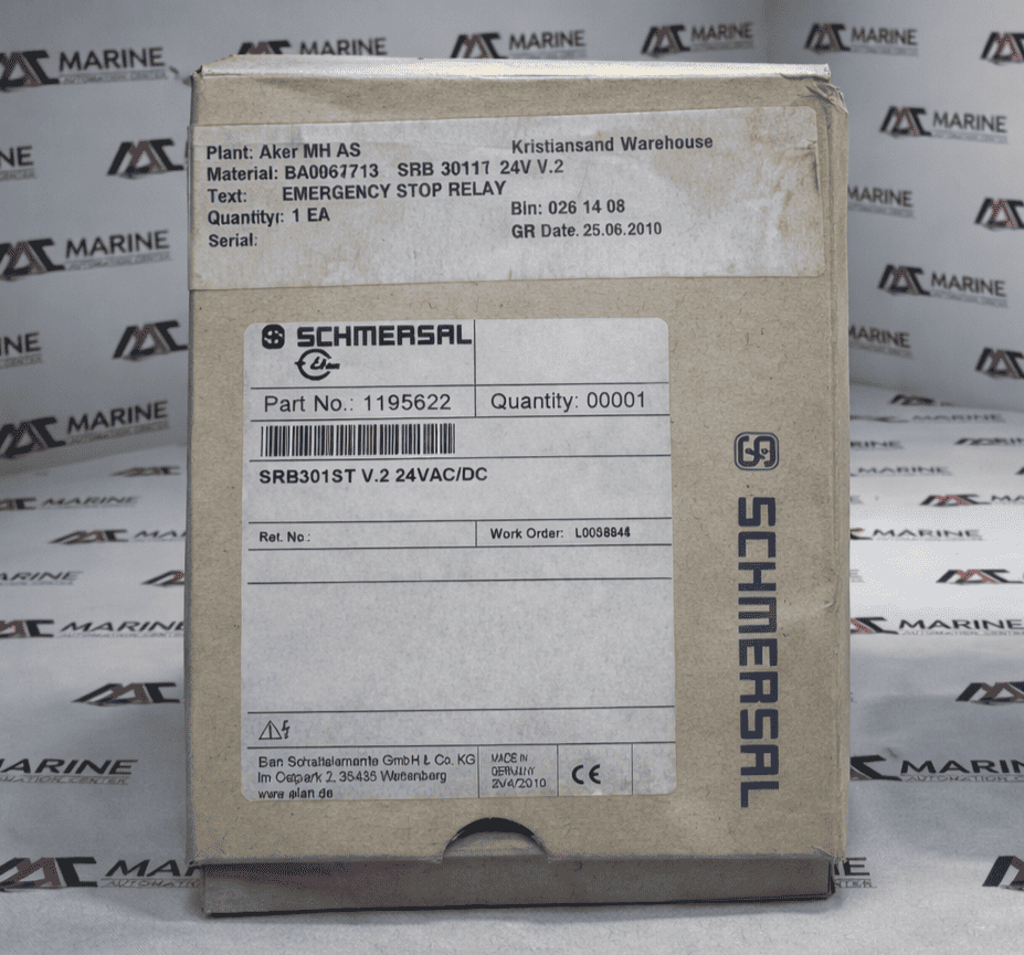 Schmersal Srb301st Safety Relay 1195622. thumbnail