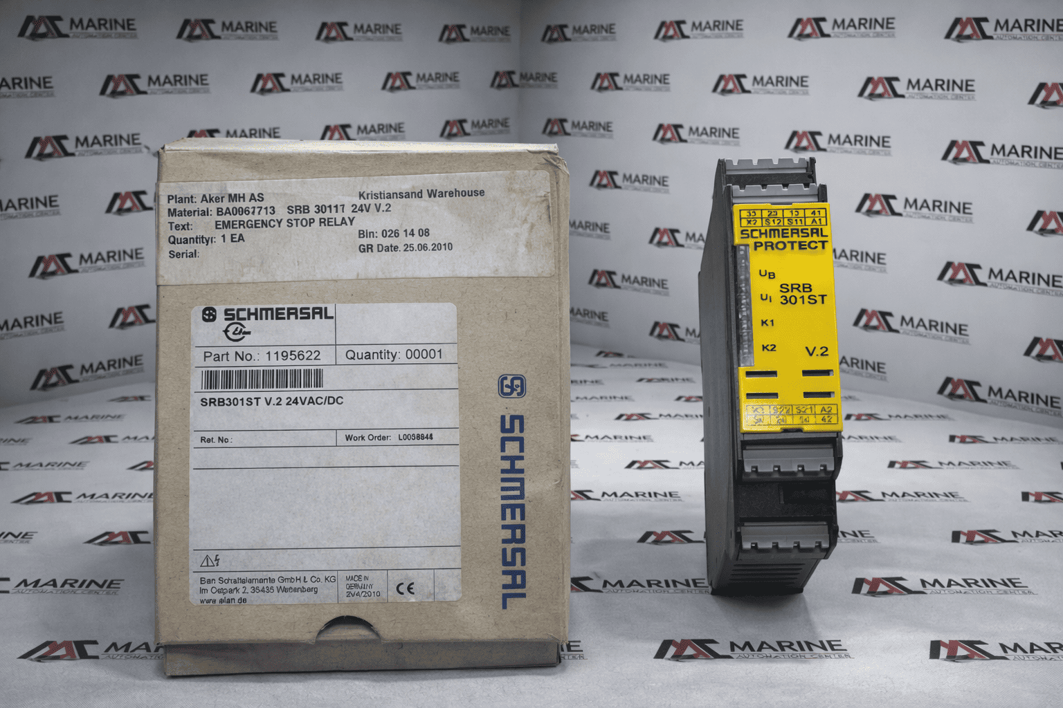 Schmersal Srb301st Safety Relay 1195622. thumbnail