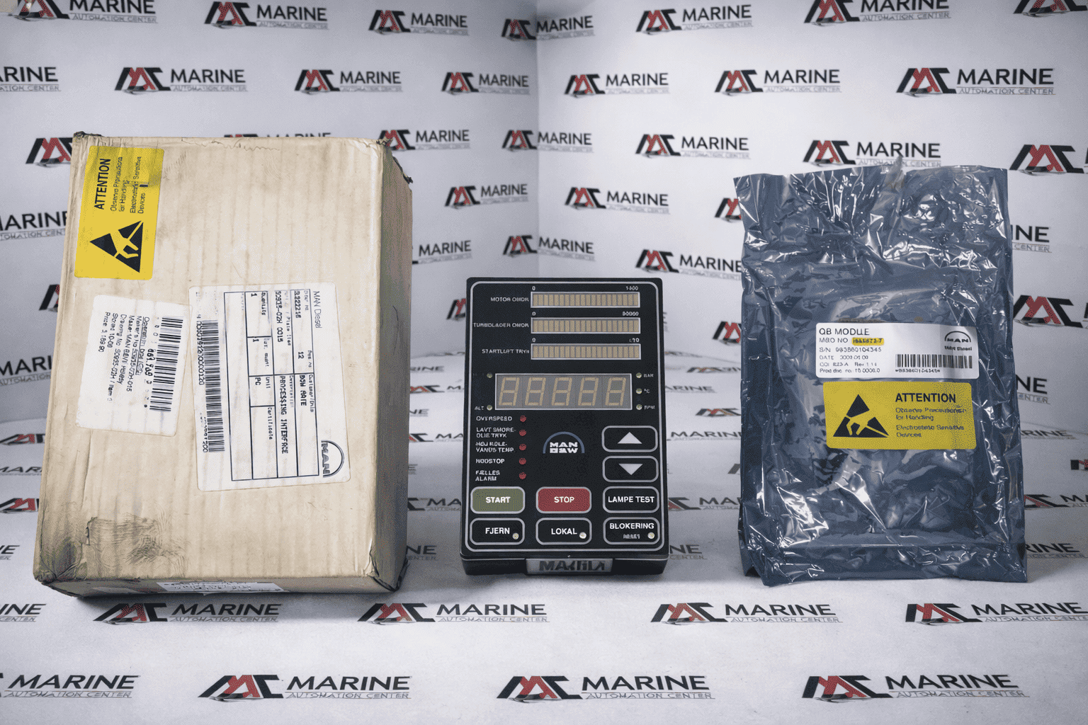 Man B&w 1665873-7 Operation Box Module Processing Interface thumbnail