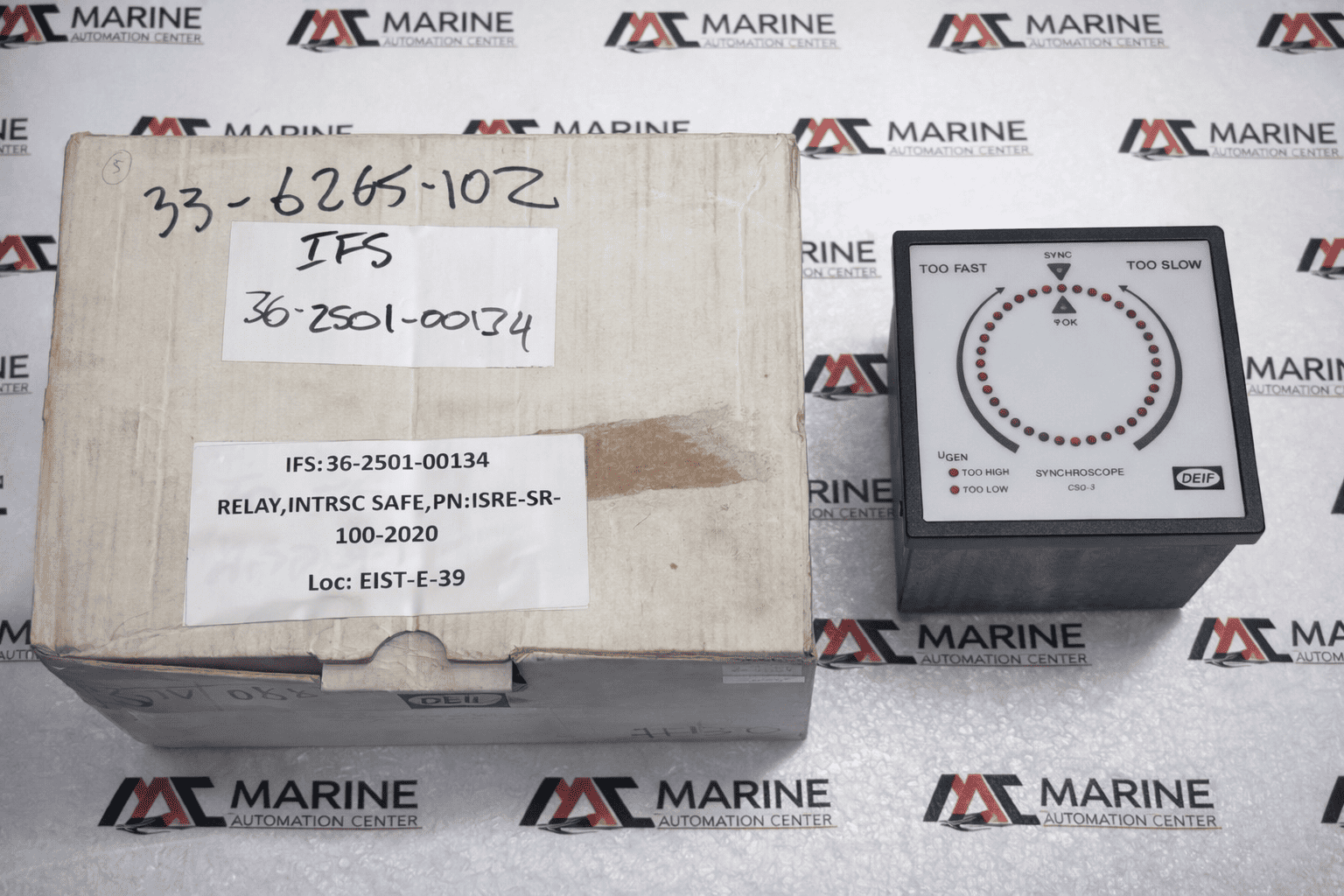 Deif Csq-3 Marine Synchronising Relay thumbnail