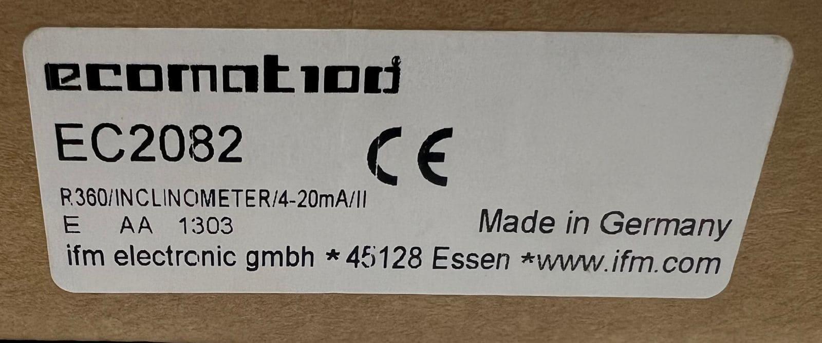 Ifm Ec2082 Inclination Sensor Ecornat thumbnail