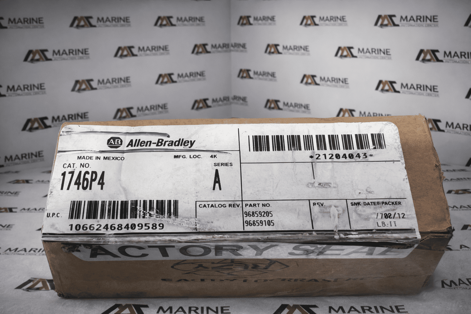 Allen Bradley SLC 500 Power Supply - Model 1746-P4 thumbnail