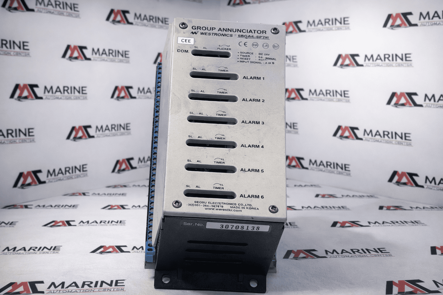 Westronics Sbga-6p2w Group Annunciator thumbnail