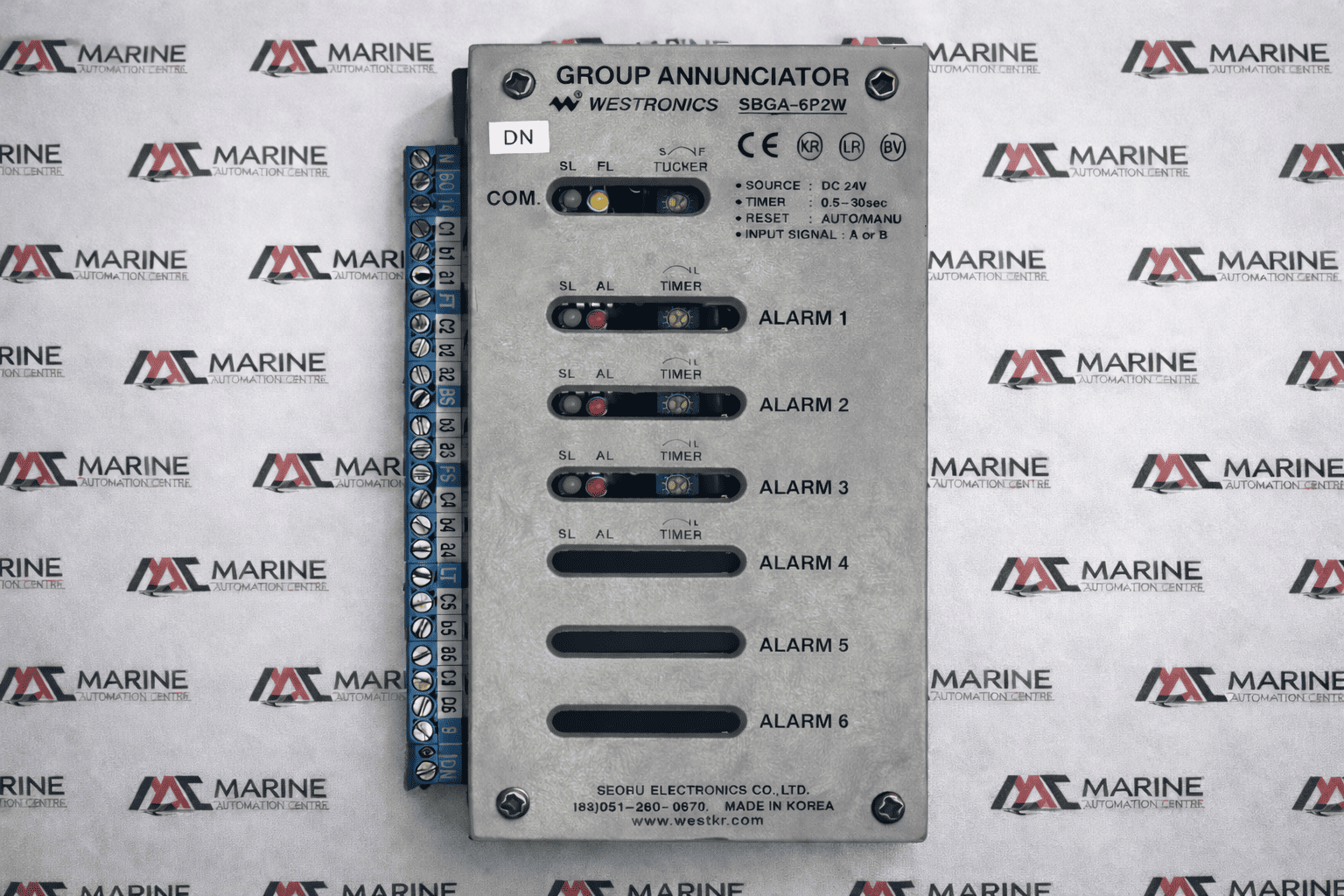 Westronics Sbga-6p2w Group Annunciator thumbnail