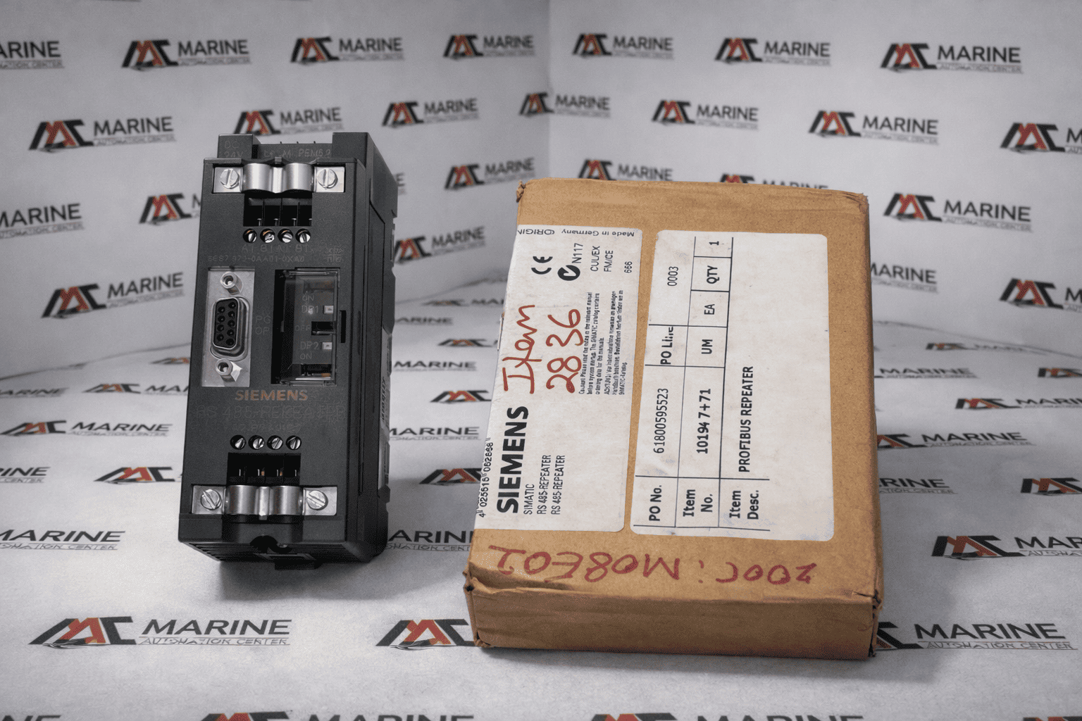 Siemens 6es7 972-0aa01-0xa0 Profibus Repeater Rs485 thumbnail