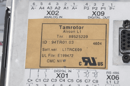 Tamrotor Aircon L1 Compressor Controller 89525229 thumbnail