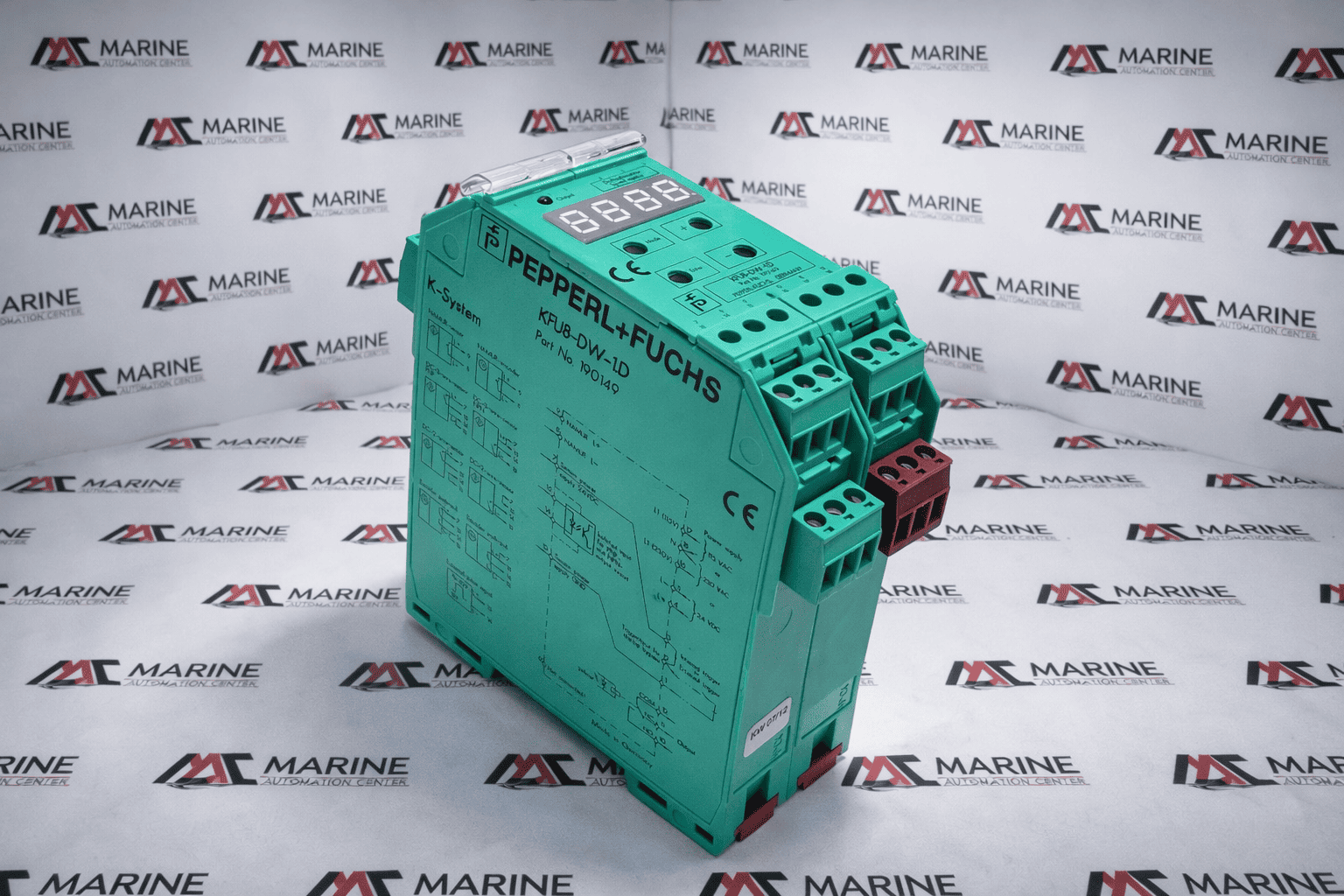 Pepperl+Fuchs Kfu8-dw-1.d Speed Monitor 190149 24vdc. thumbnail