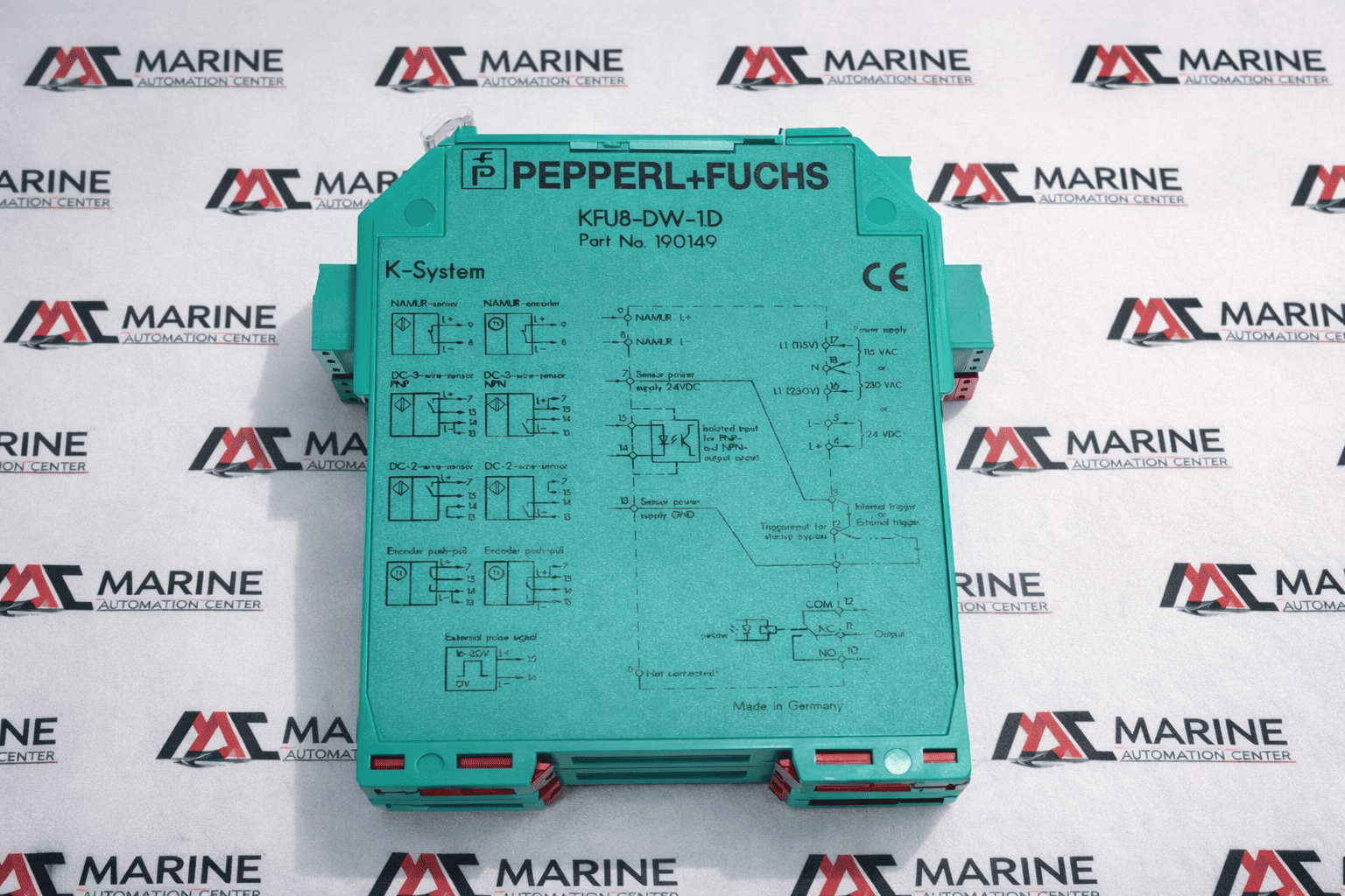 Pepperl+Fuchs Kfu8-dw-1.d Speed Monitor 190149 24vdc. thumbnail