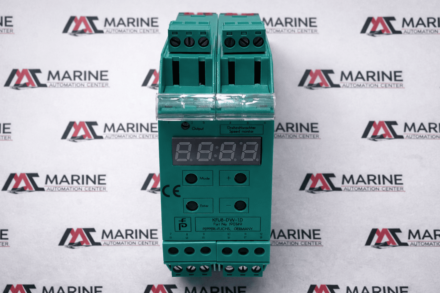 Pepperl+Fuchs Kfu8-dw-1.d Speed Monitor 190149 24vdc. thumbnail