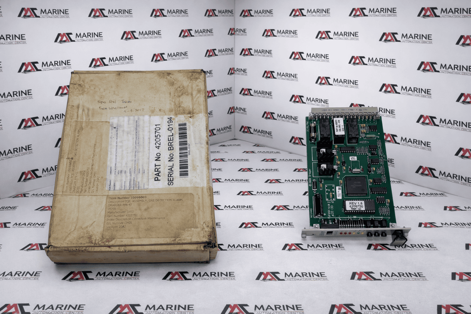 Drager Regard 4205701 PCB Gas Detection Alarm thumbnail