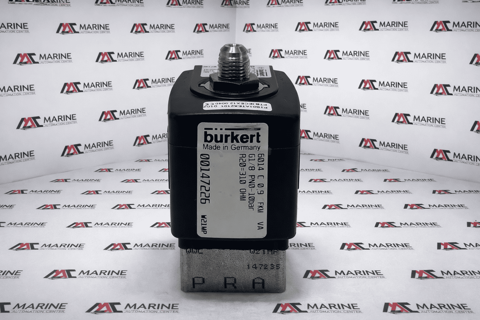 Burkert 6014 C 0.9 FKM Va Solenoid Valve 49380 thumbnail