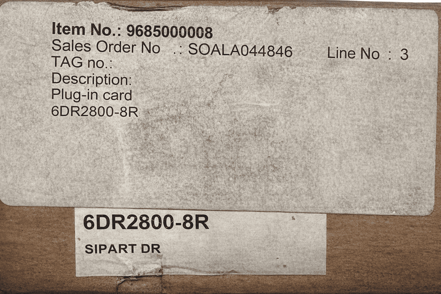 Siemens 6dr2800-8r PCB Input Module thumbnail