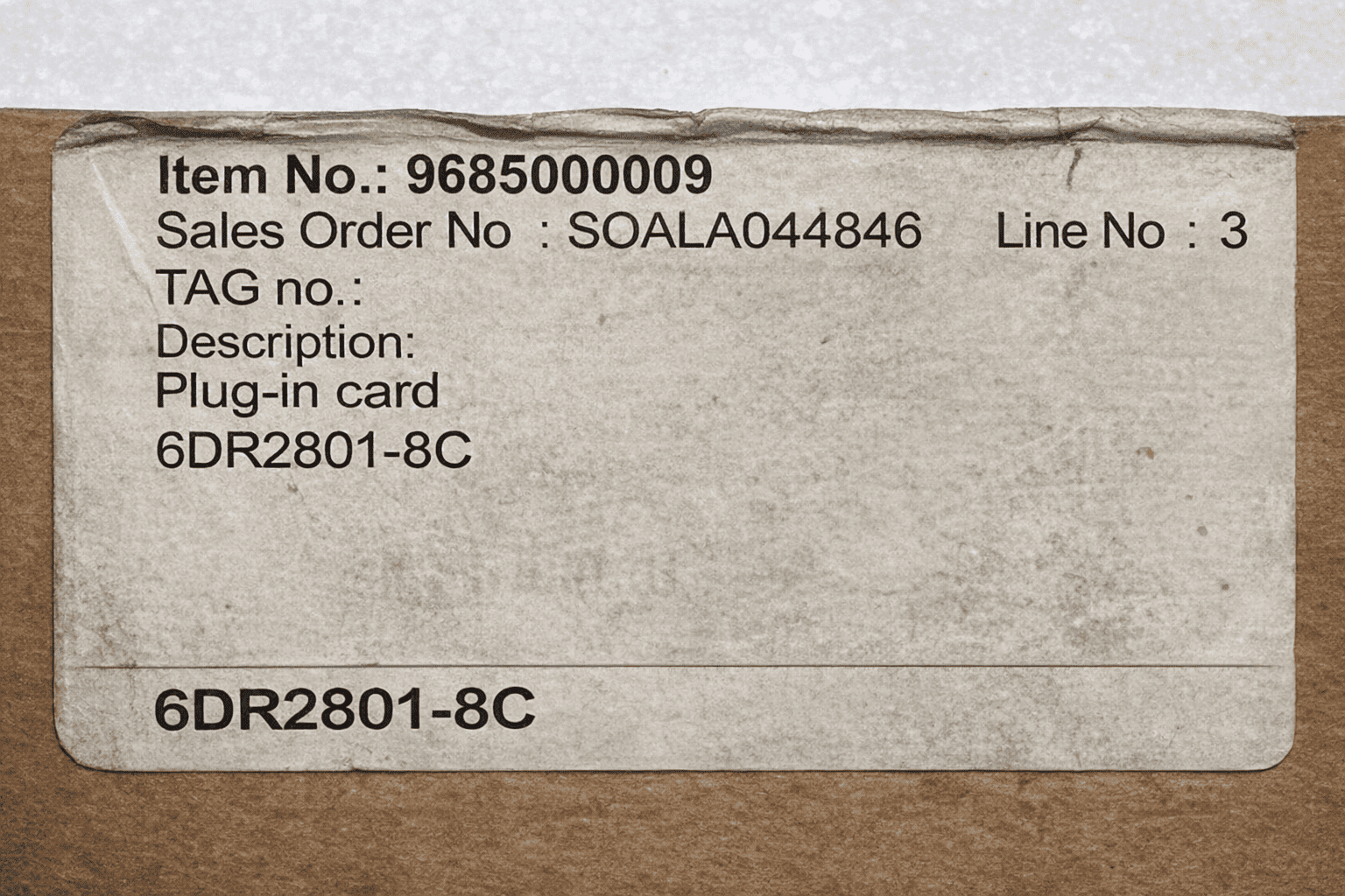 Siemens 6DR2801-8C /5BE PCB Sipart DR Module 5BE thumbnail