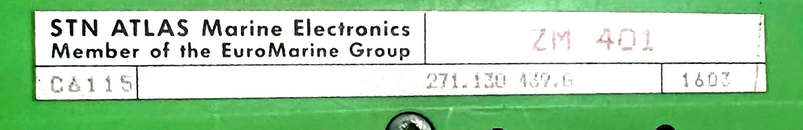 Sam Electronics Zm 401 Central Module C6115