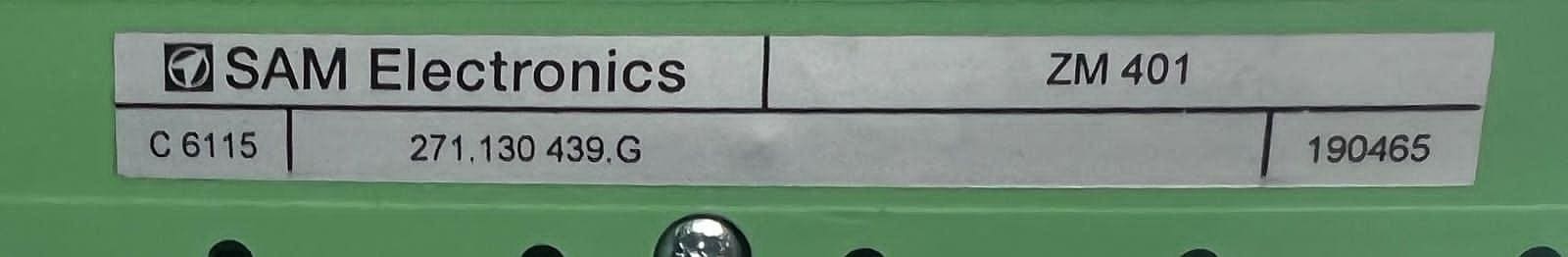 Sam Electronics Zm401 Central Module C 6115
