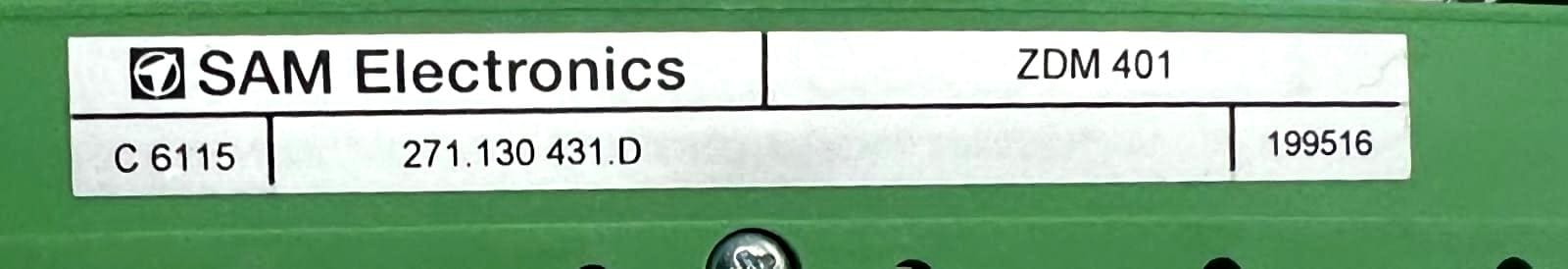 Sam Electronics Zdm401 Central Digital Module C 6115 thumbnail