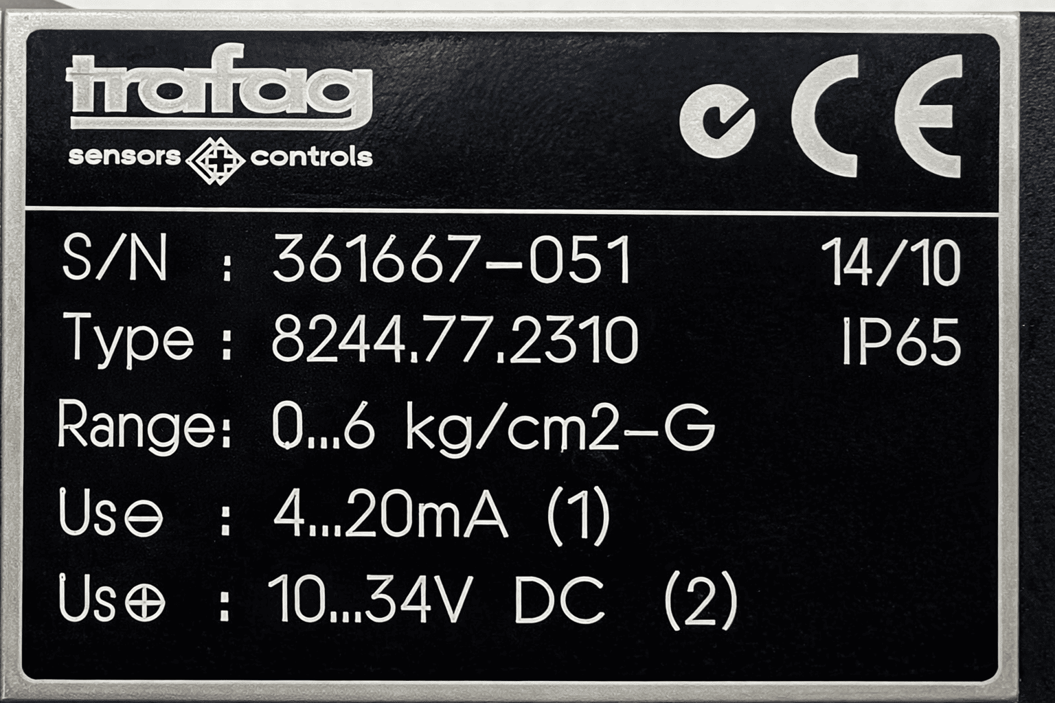 Trafag 8244.77.2310 Pressure Switch thumbnail
