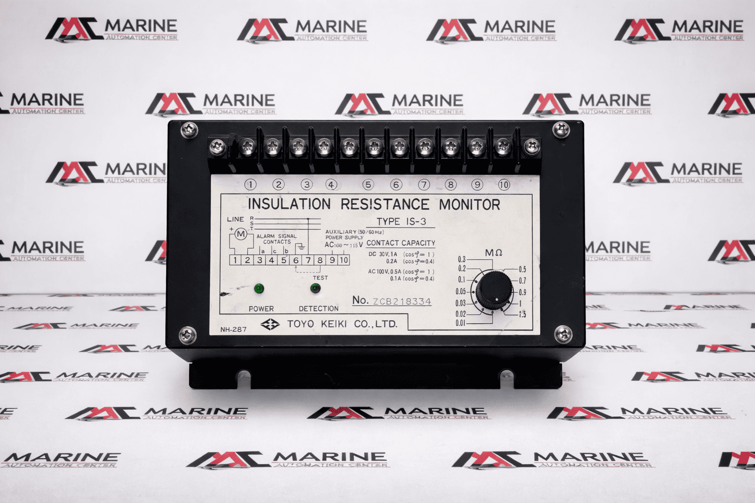 Toyo Keiki Is-3 Insulation Resistance Monitor