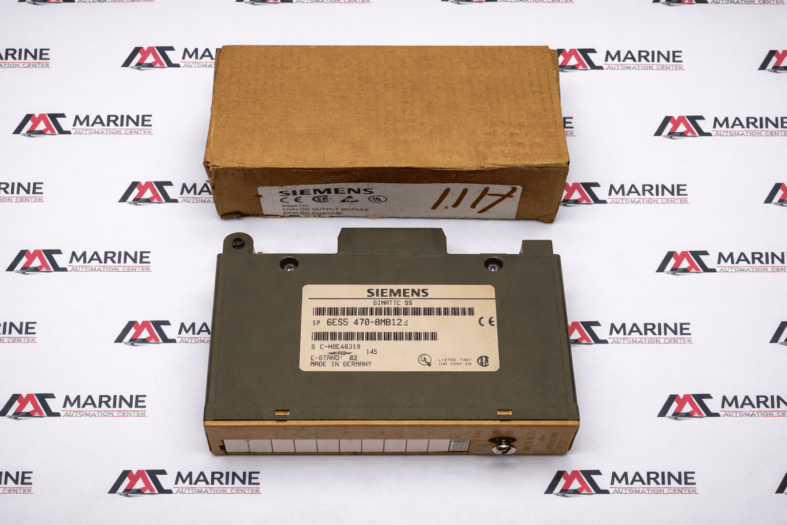 Siemens 6es54708mb12 Analog Output Module Simatic s5