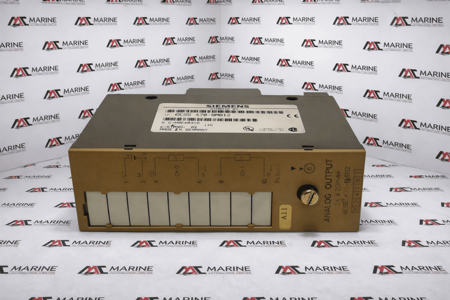 Siemens 6es54708mb12 Analog Output Module Simatic s5 thumbnail
