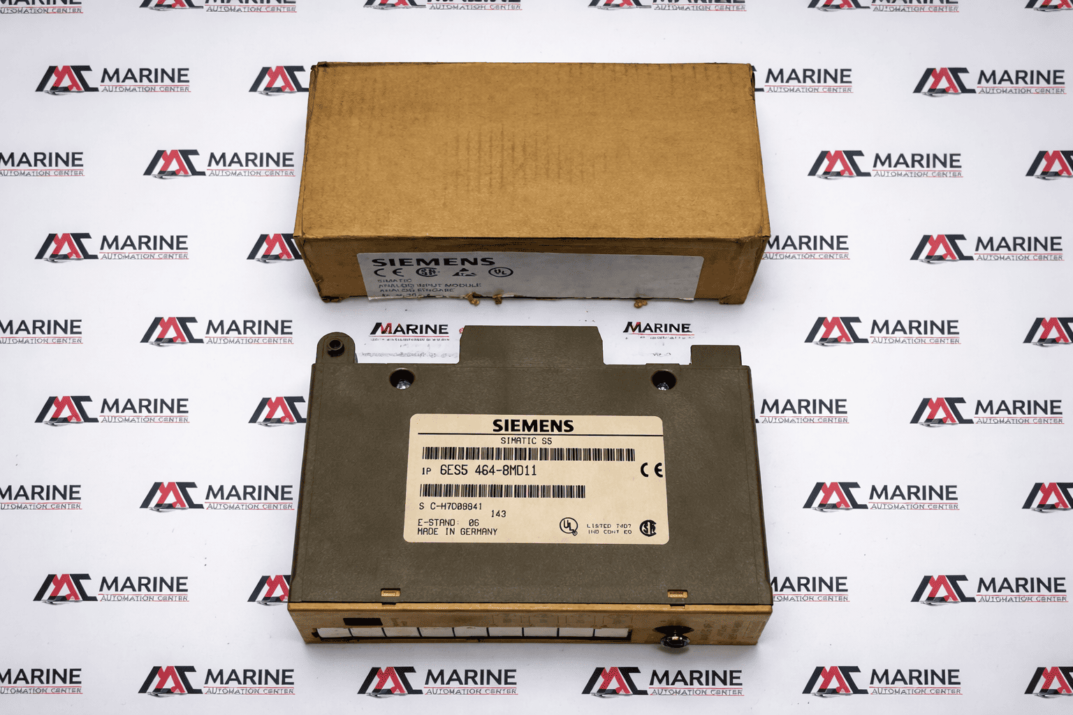 Siemens 6es5464-8md11 Analog Input Module Simatic s5