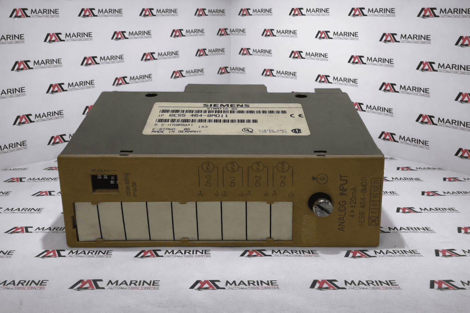 Siemens 6es5464-8md11 Analog Input Module Simatic s5 thumbnail