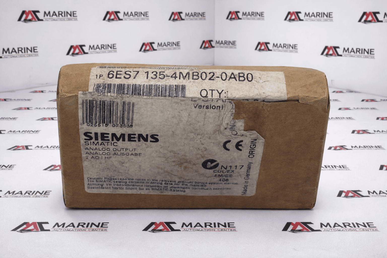 Siemens 6es7135-4mb02-0ab0 Analog Output Module thumbnail