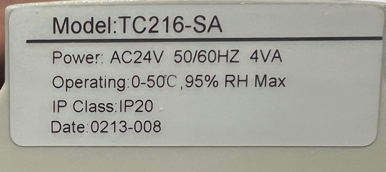 Johnson Controls tc216-sa Dual-loop Standalone Controller thumbnail