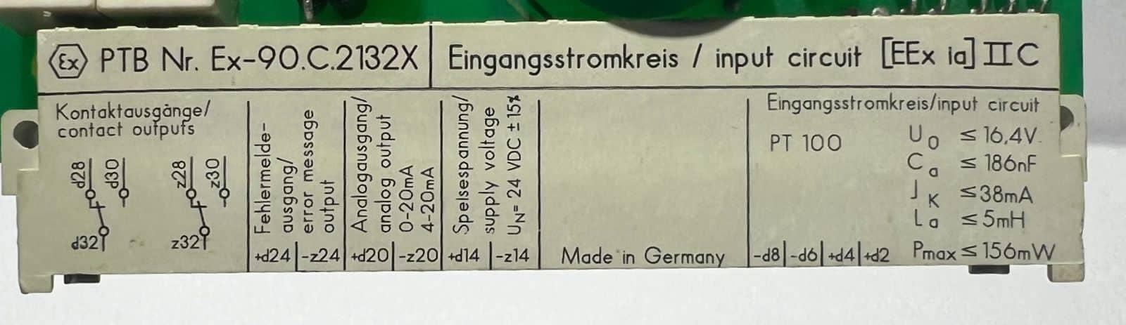 Fp 051180 PCB Relay Card Egc-120 thumbnail