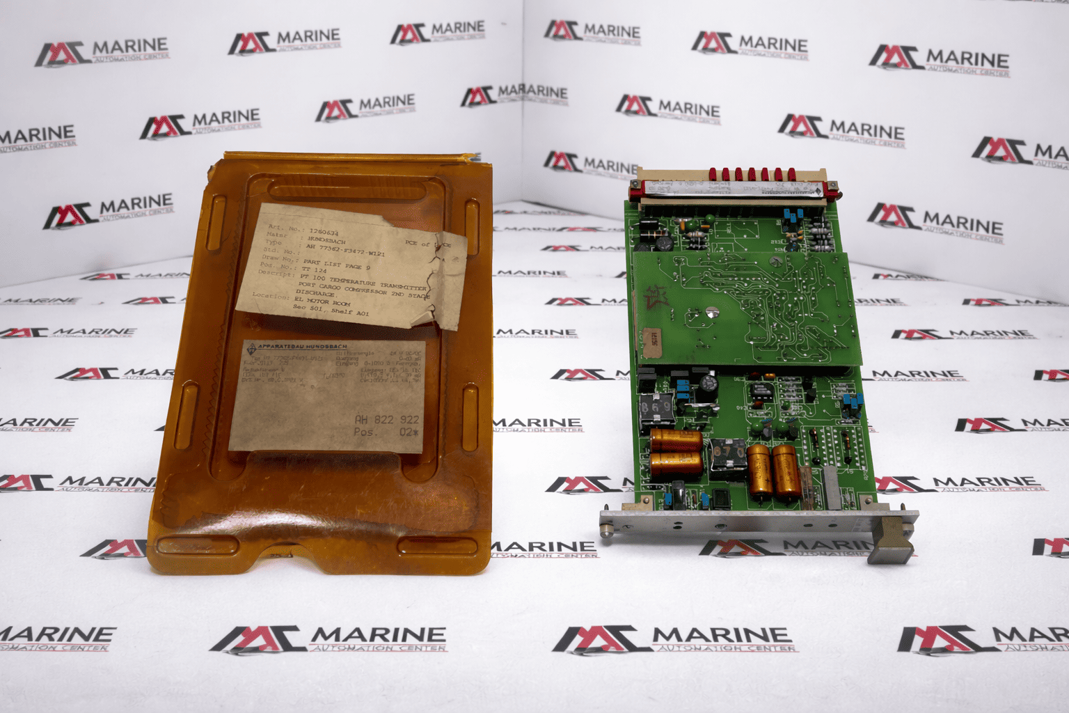 Apparatebau Hundsbach Ah 77362-F4491-w121 Printed Circuit Board Ah77362