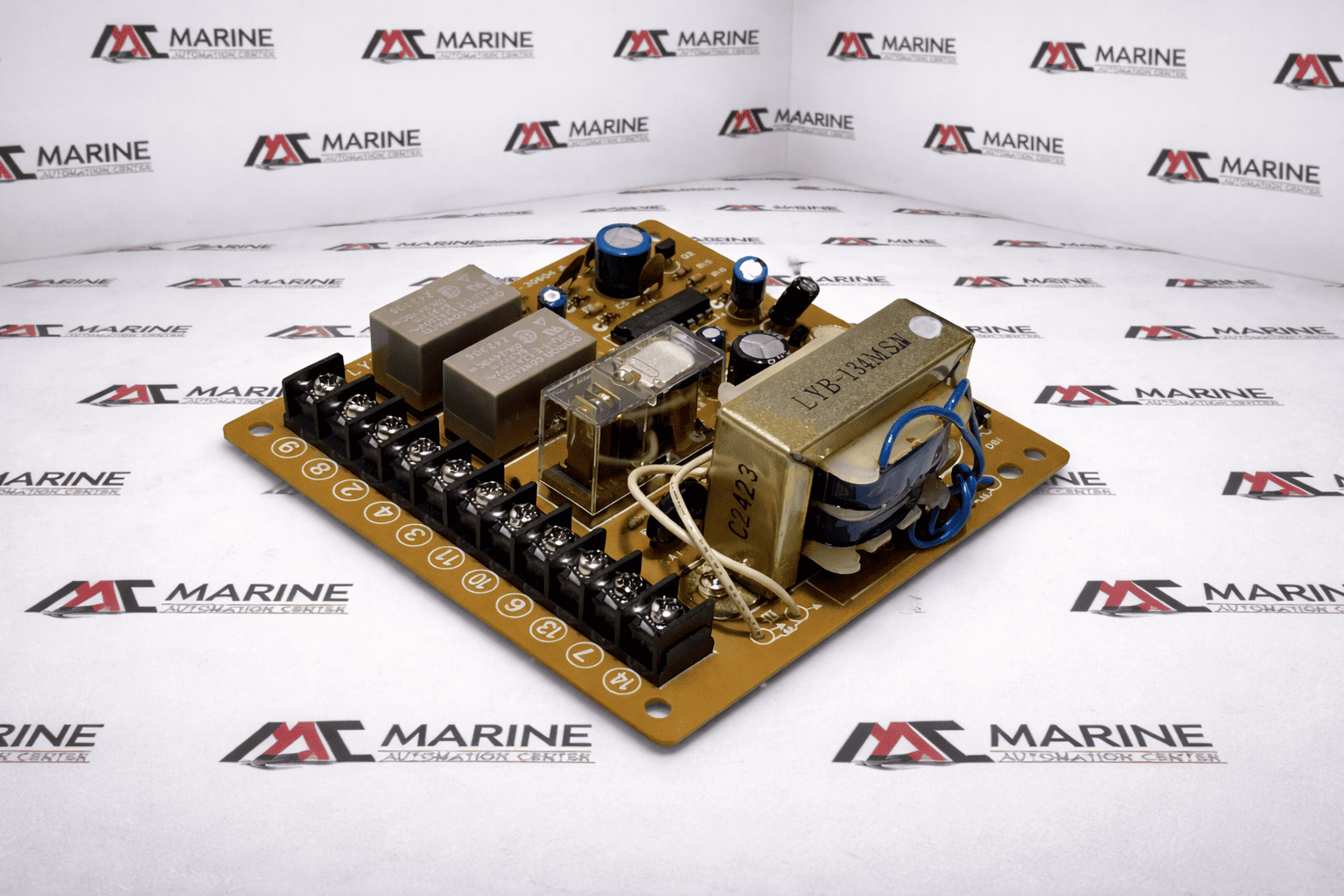 Omron Lyb-134msn Printed Circuit Board Lyb-E-30604 A