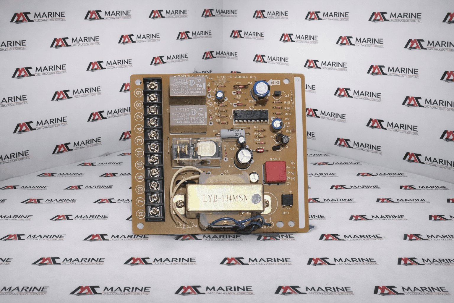 Omron Lyb-134msn Printed Circuit Board Lyb-E-30604 A thumbnail