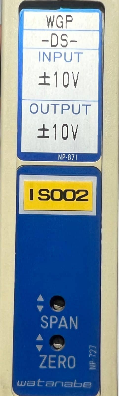 Wantabe WGP-DS-25R-3 ISOLATION CONVERTER i s002 thumbnail