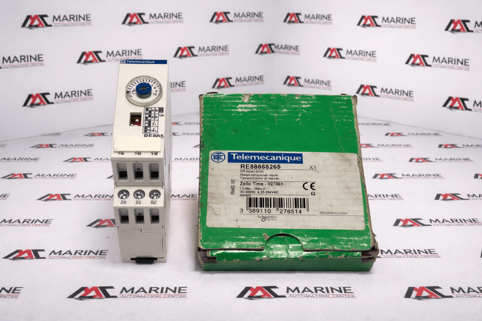 Telemecanique RE888652665 Off Delay timer 027851