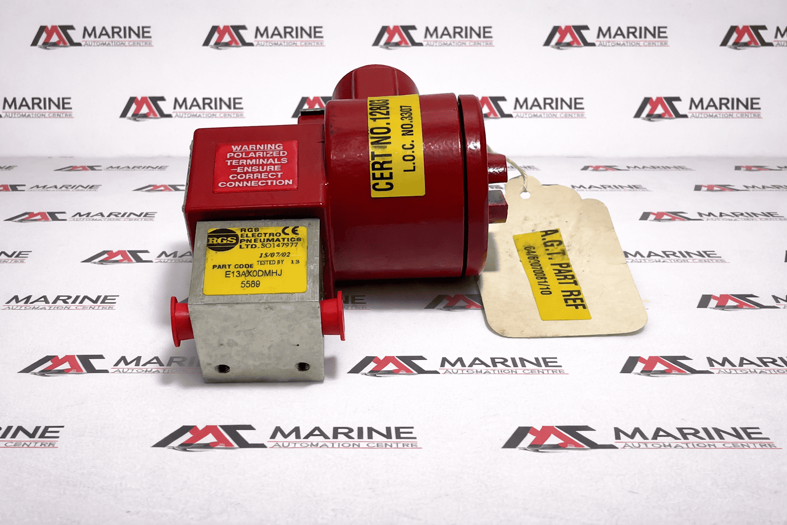 RSG ELECTRO S0147977 SOLENOID VALVE E25180DM0JA012